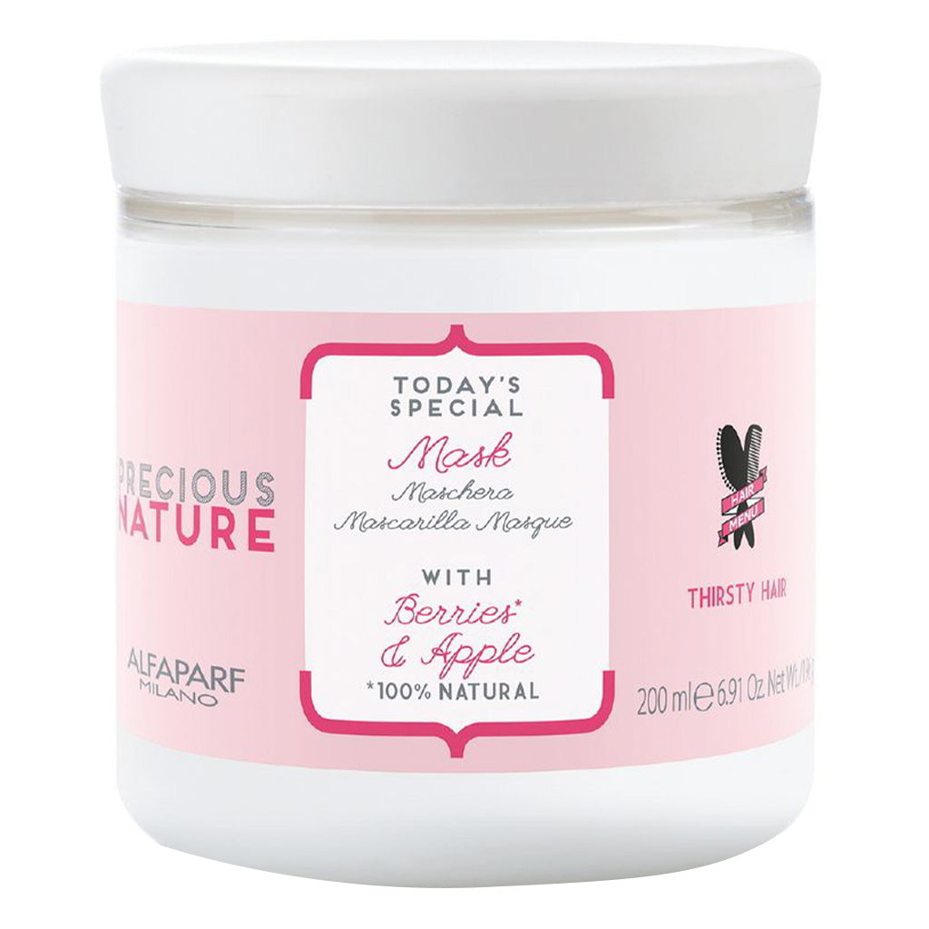 Alfaparf Precious Nature Thirsty Hair Mask With Berries & Apple For Manageable, Soft Hair 200ml - Easy Pharmacy LLC