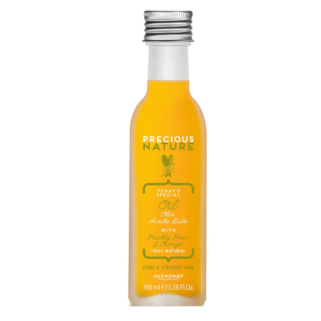 Alfaparf Precious Nature Leave-In Hair Oil With Prickly Pear And Orange For Long & Straight Hair 100ml - Easy Pharmacy LLC