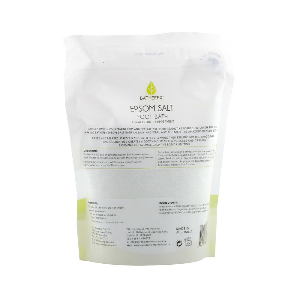 Bathefex Softsole Epsom Salt Foot Bath 750 g - Easy Pharmacy LLC