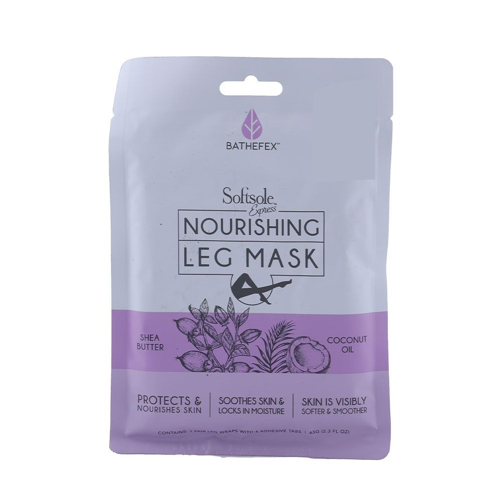 Bathefex Softsole Express Nourishing Leg Mask 1's - Easy Pharmacy LLC