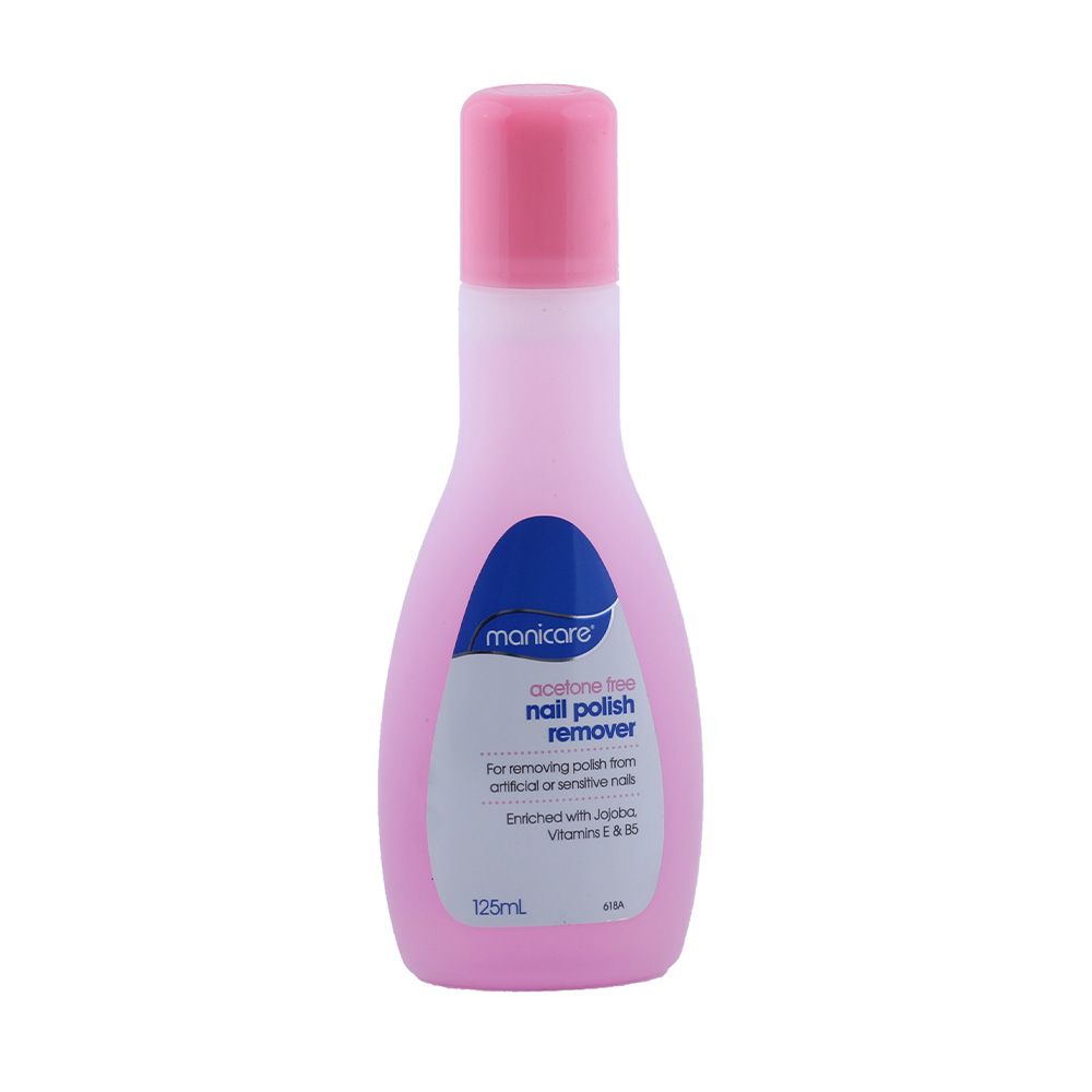 Manicare Acetone Free Nail Polish Remover 125 mL - Easy Pharmacy LLC