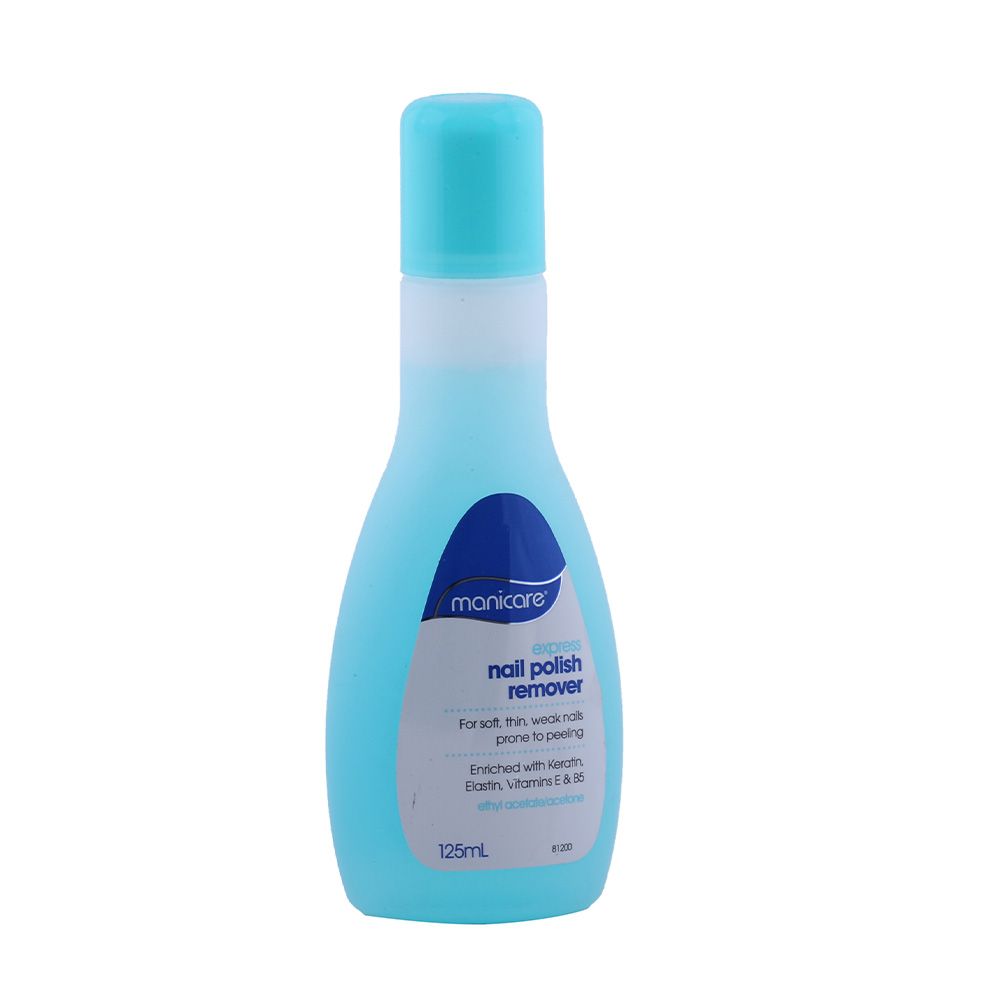 Manicare Strengthening Express Nail Polish Remover 125 mL - Easy Pharmacy LLC