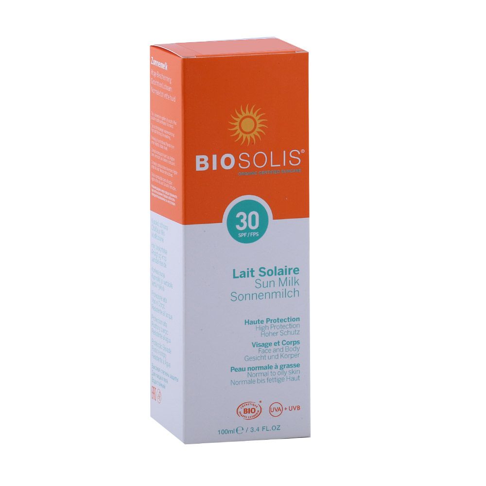 Biosolis Sun Milk SPF30 Cream 100 mL - Easy Pharmacy LLC