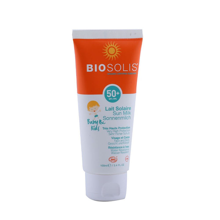 Biosolis Baby And Kids Sun Milk SPF50+ Cream 100 mL - Easy Pharmacy LLC
