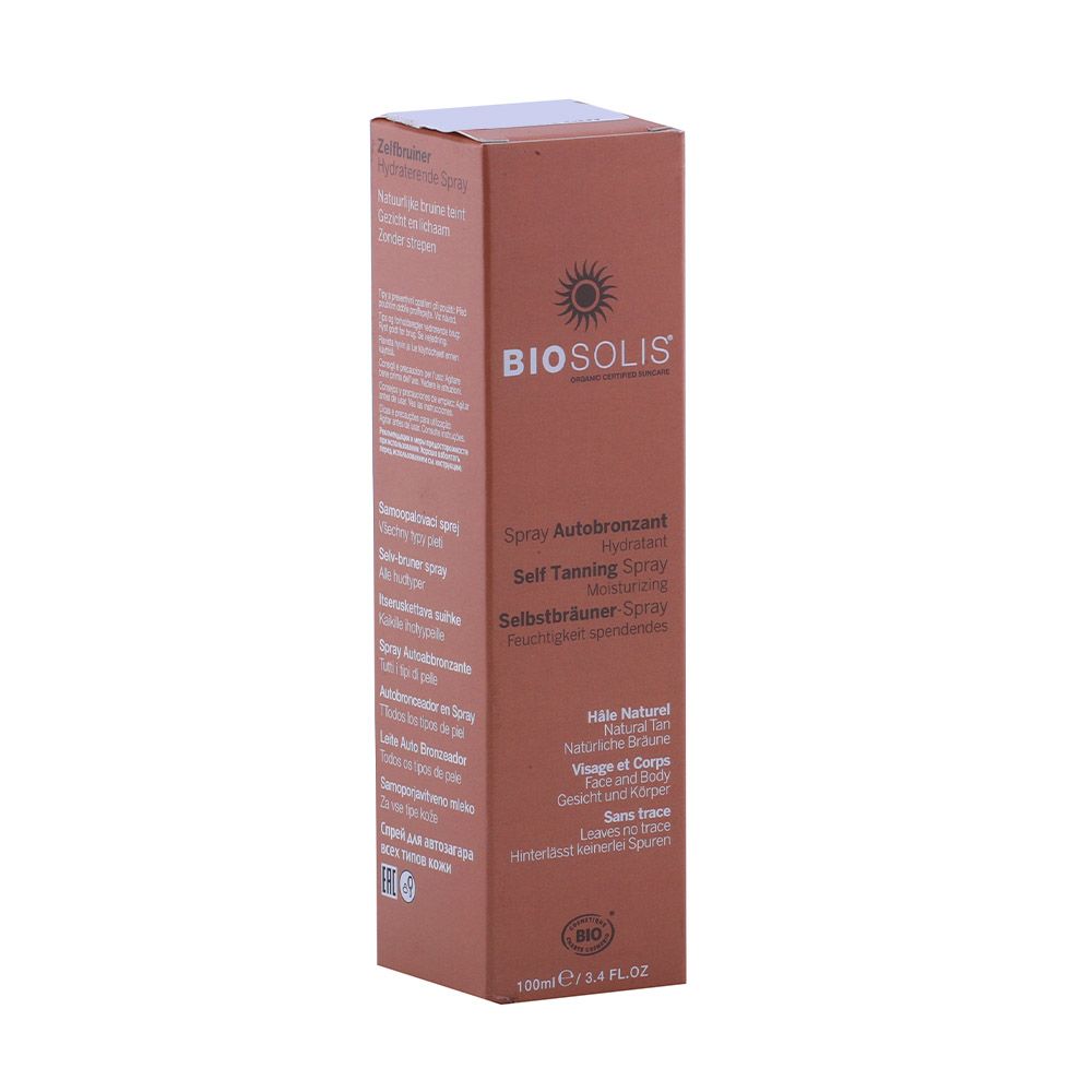 Biosolis Self-Tanning Moisturizing Spray 100 mL - Easy Pharmacy LLC