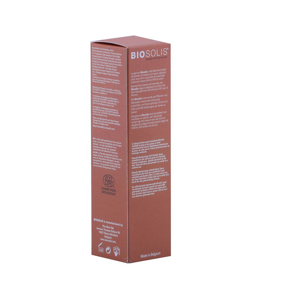 Biosolis Self-Tanning Moisturizing Spray 100 mL - Easy Pharmacy LLC