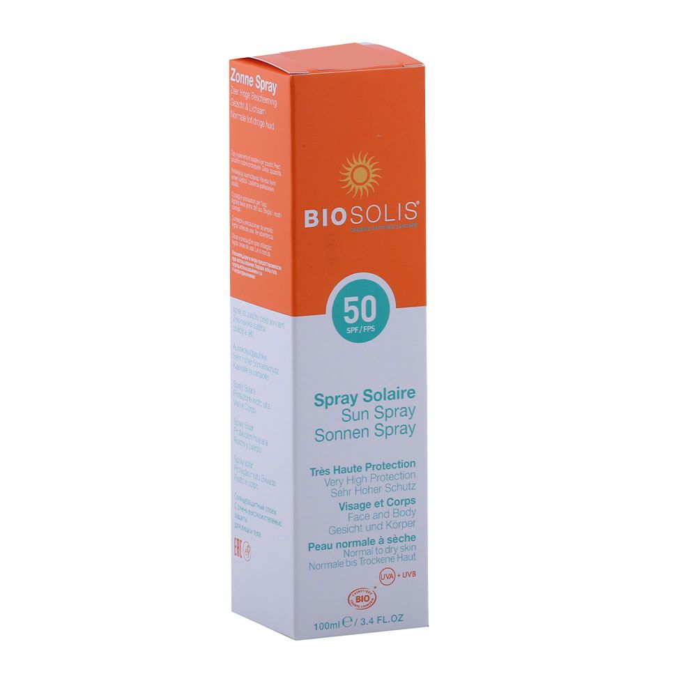 Biosolis SPF50 Sun Spray 100 mL - Easy Pharmacy LLC