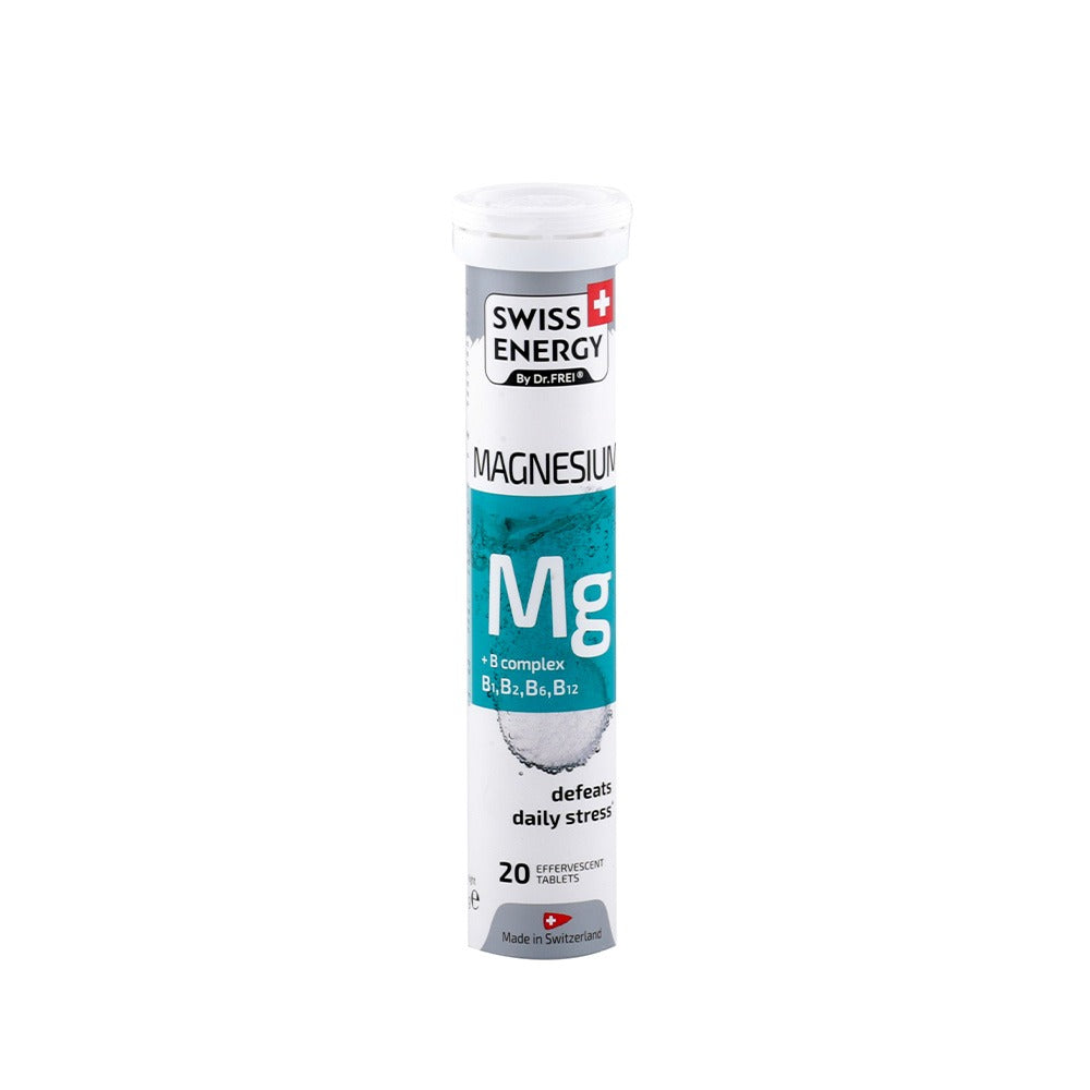 Swiss Energy Magnesium And Vitamin B Complex Effervescent Tablets 20's - Easy Pharmacy LLC