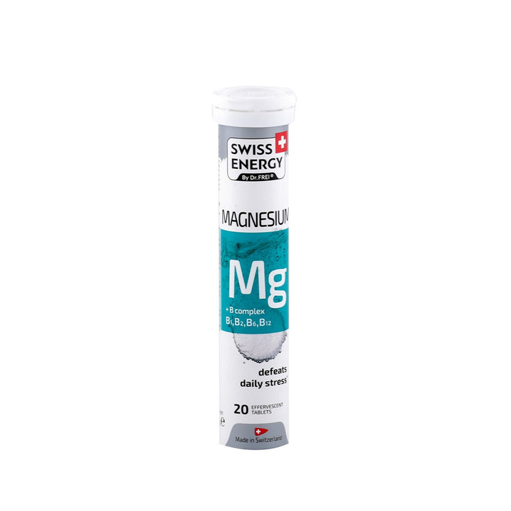 Swiss Energy Magnesium And Vitamin B Complex Effervescent Tablets 20's - Easy Pharmacy LLC