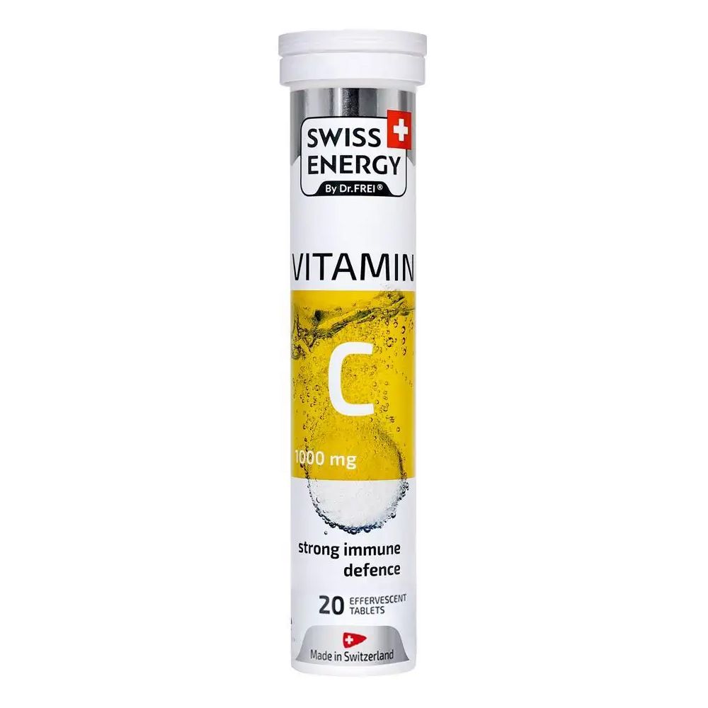 Swiss Energy Vitamin C 1000 mg Effervescent Tablets 20's - Easy Pharmacy LLC
