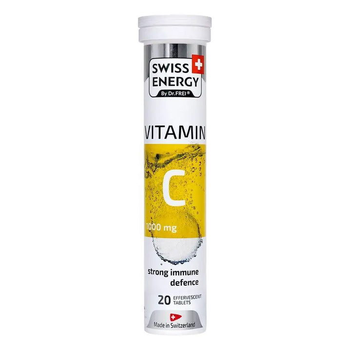 Swiss Energy Vitamin C 1000 mg Effervescent Tablets 20's - Easy Pharmacy LLC