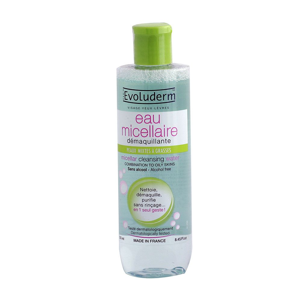 Evoluderm Micellar Water For Combination Skin 250 mL - Easy Pharmacy LLC