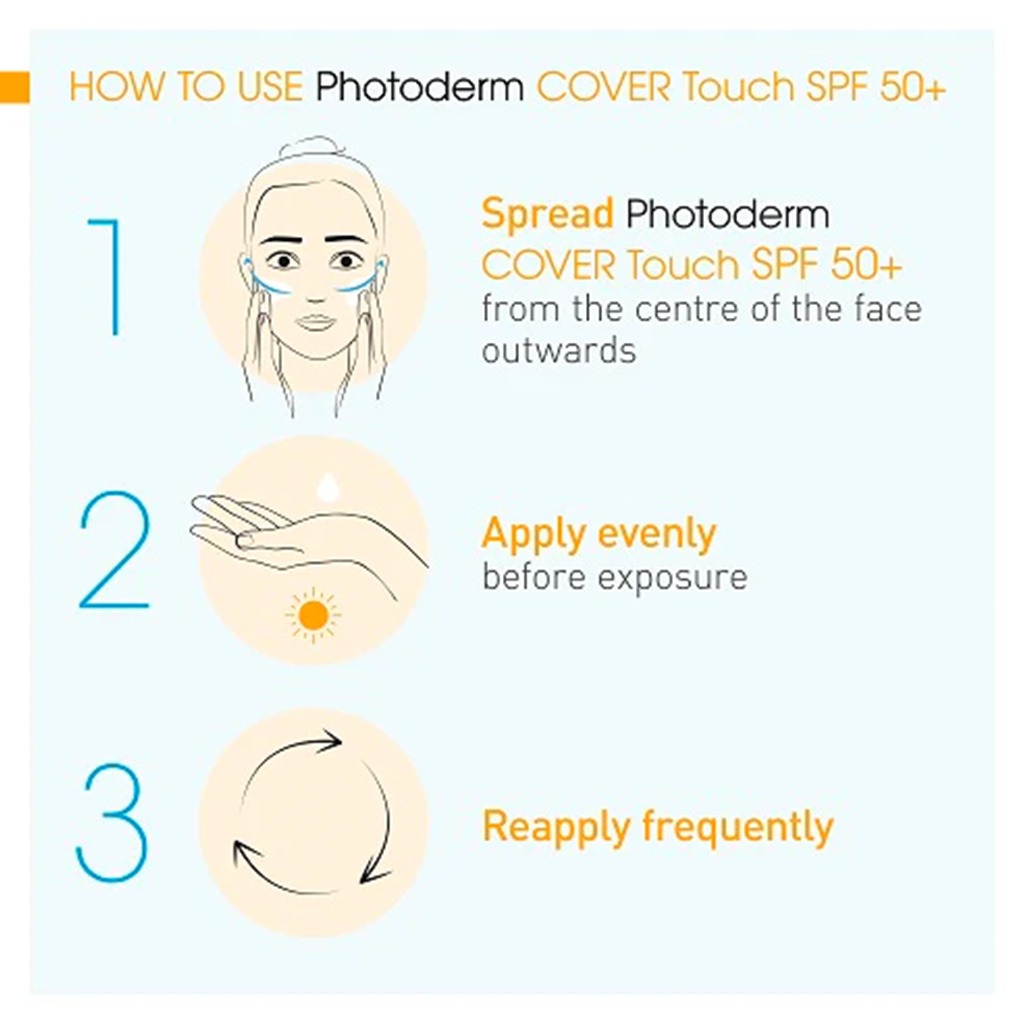 Bioderma Photoderm Cover Touch SPF50+ Golden 40 mL - Easy Pharmacy LLC