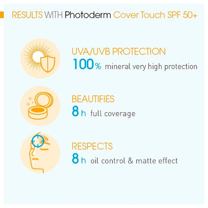 Bioderma Photoderm Cover Touch SPF50+ Golden 40 mL - Easy Pharmacy LLC