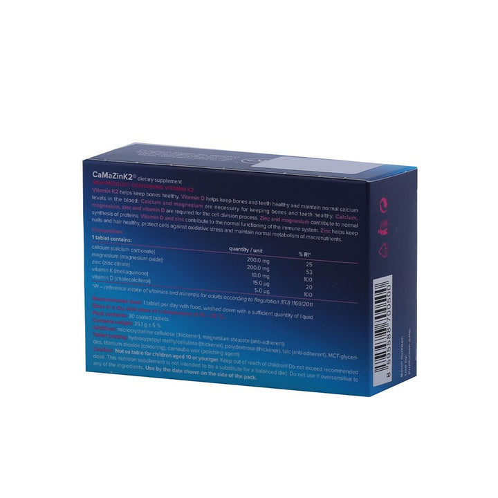 CaMaZinK2 Tablet 30's - Easy Pharmacy LLC