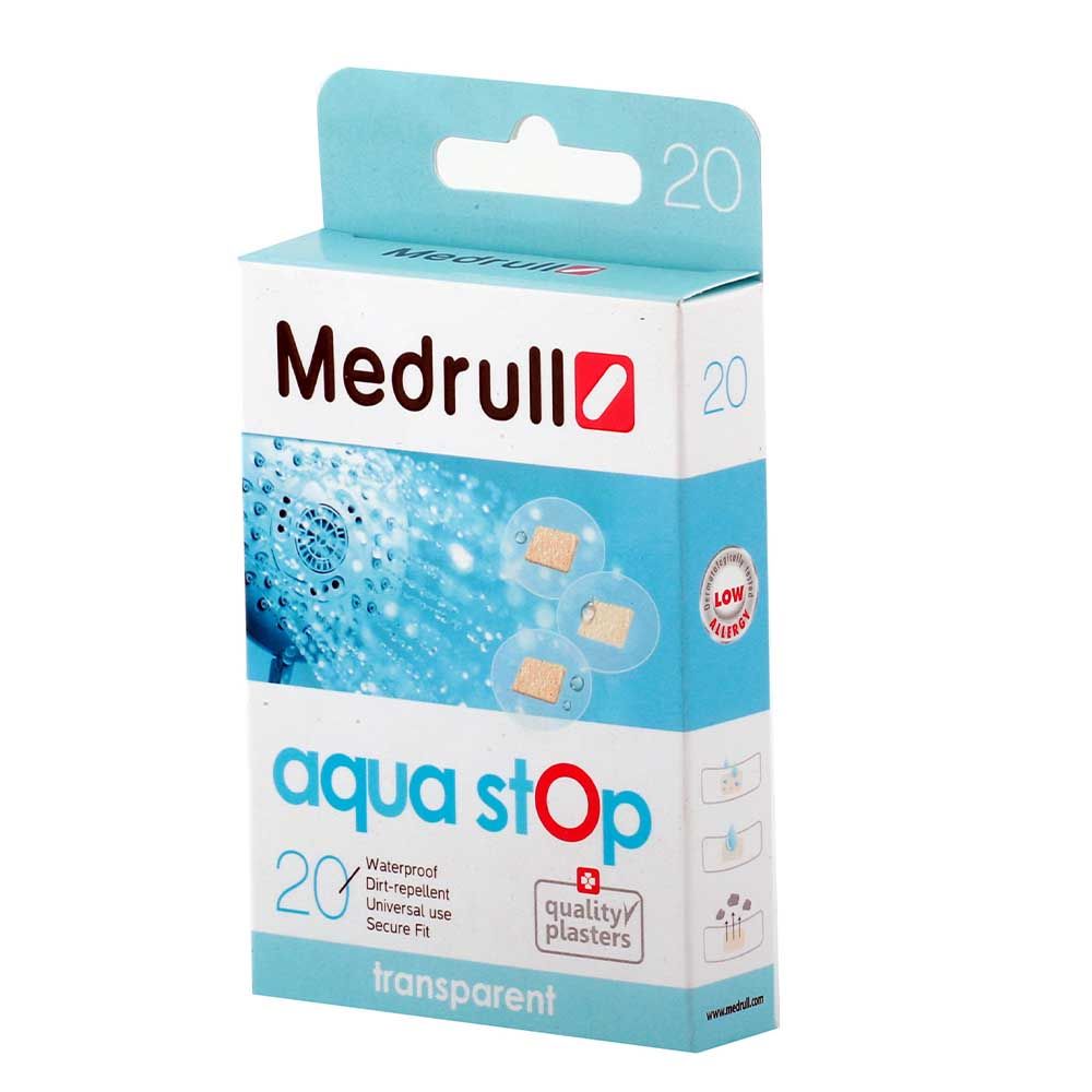 Medrull Aqua Stop Transparent Waterproof Plaster 20's - Easy Pharmacy LLC