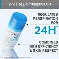 Uriage Power-3 Antiperspirant 24 Hours Fresh Deodorant Roll On 50ml