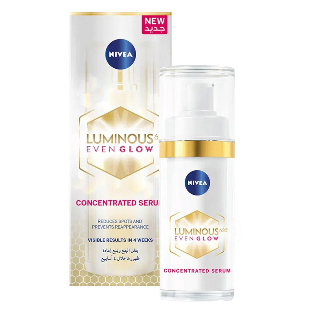 Nivea Luminous630 Even Glow Concentrated Serum 30 mL - Easy Pharmacy LLC