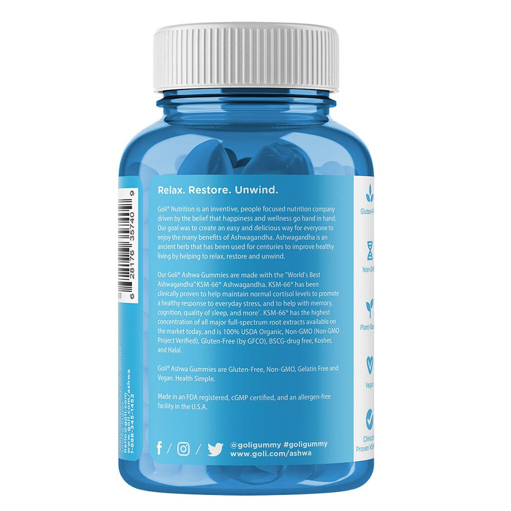 Goli® Nutrition Ashwaganda Gummies 60's - Easy Pharmacy LLC