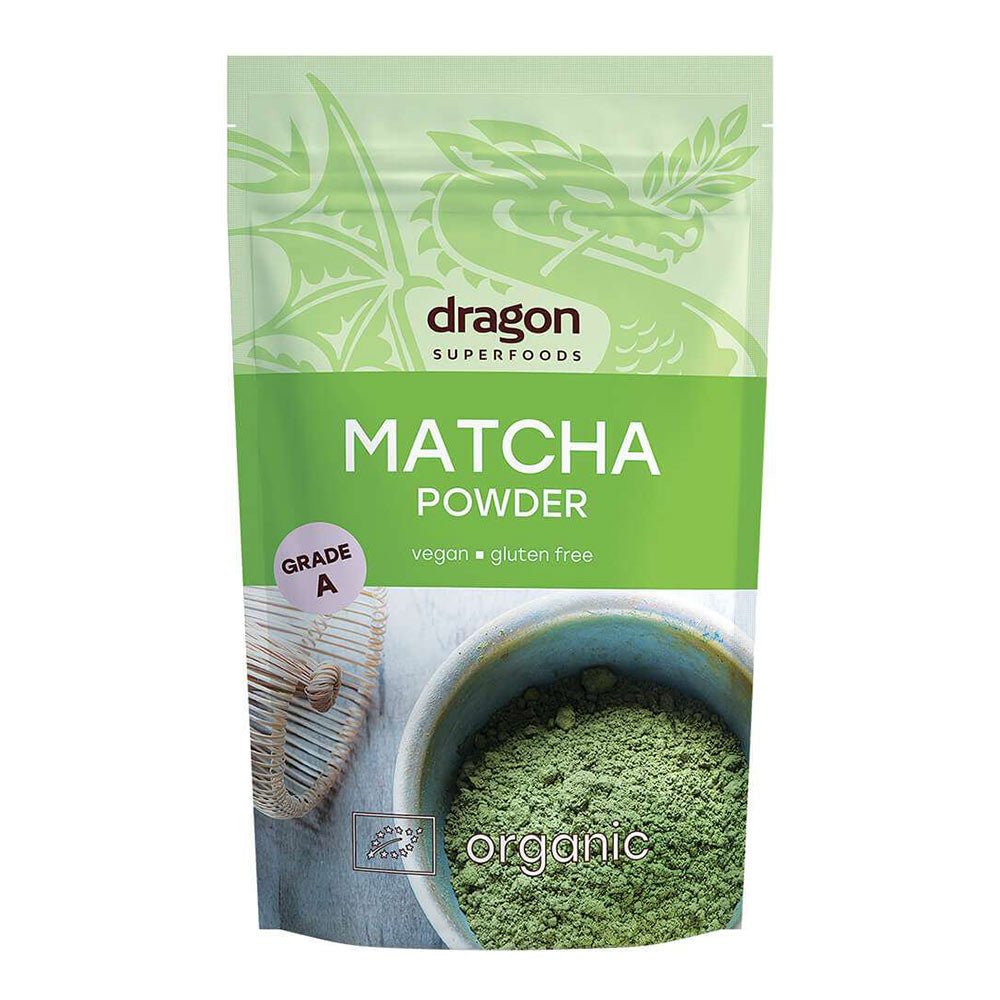 Dragon Superfoods Organic Matcha Grade A Powder 100 g - Easy Pharmacy LLC