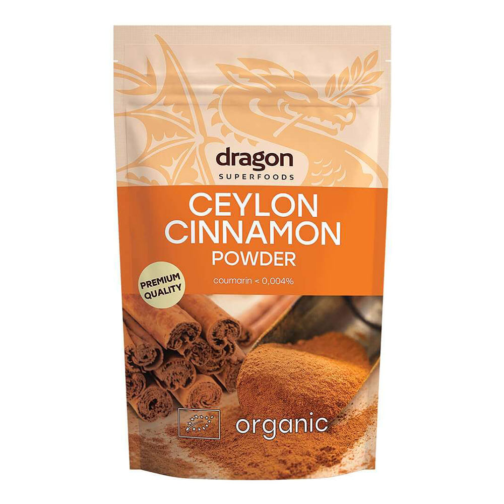 Dragon Superfoods Organic Ceylon Cinnamon Powder 150 g - Easy Pharmacy LLC