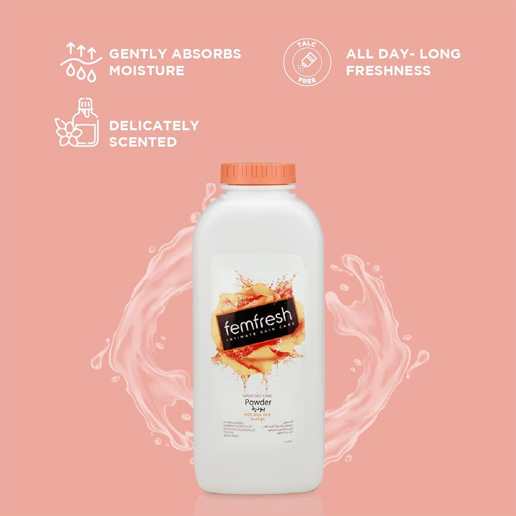Femfresh Everyday Care Re-Balance Intimate Skin Care Powder With Aloe Vera 200 g - Easy Pharmacy LLC