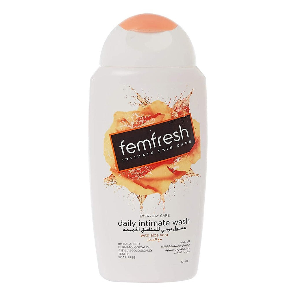 Femfresh Everyday Care Daily Intimate Skin Care Wash With Aloe Vera 250 mL - Easy Pharmacy LLC