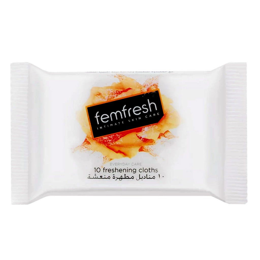 Femfresh Everyday Care Feminine Intimate Wipes 10's - Easy Pharmacy LLC