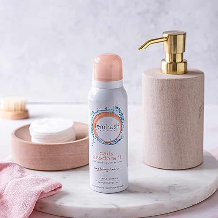 Femfresh Everyday Freshness Intimate Deodorant Spray With Calendula & Silk Extracts 50ml - Easy Pharmacy LLC