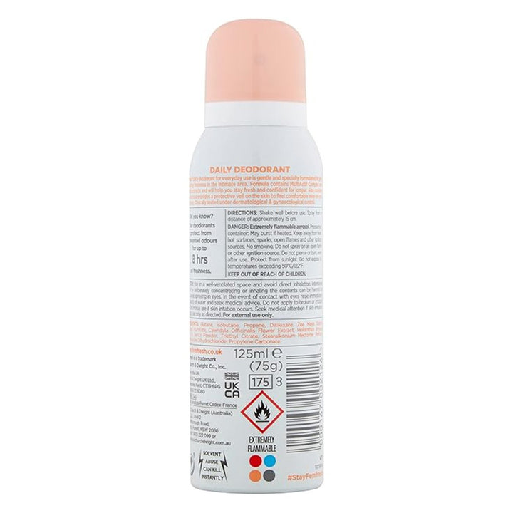 Femfresh Everyday Freshness Intimate Deodorant Spray With Calendula & Silk Extracts 50ml - Easy Pharmacy LLC