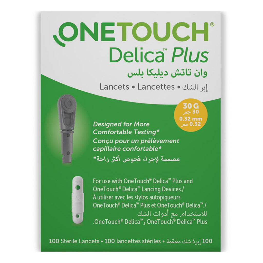 OneTouch® Delica® Plus Lancets 100's - Easy Pharmacy LLC