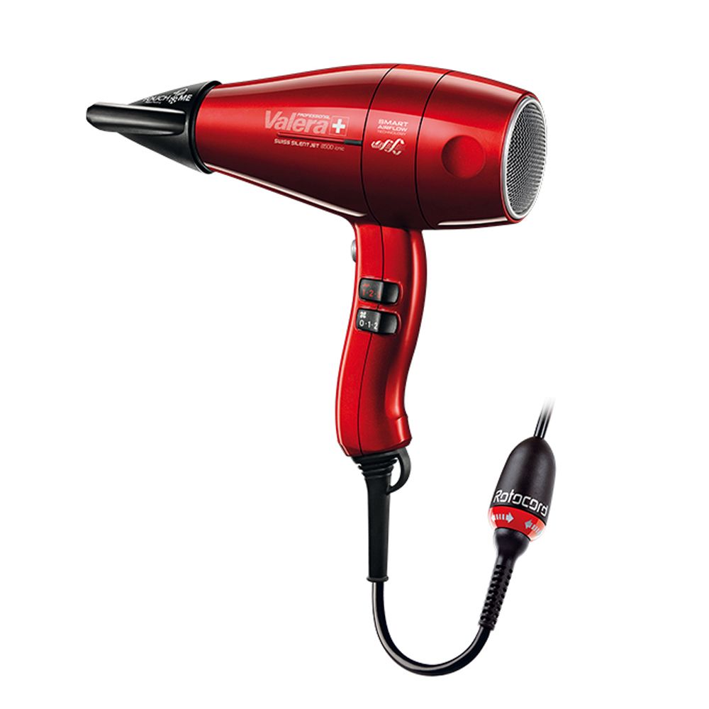 Valera Swiss Silent Jet 8500 2000W Ionic Hair Dryer Red 586.02 - Easy Pharmacy LLC