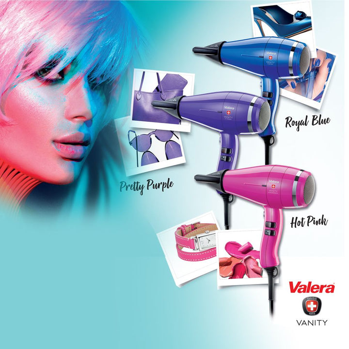 Valera Vanity Performance Pretty Purple 2400W Hair Dryer 586.12 - Easy Pharmacy LLC