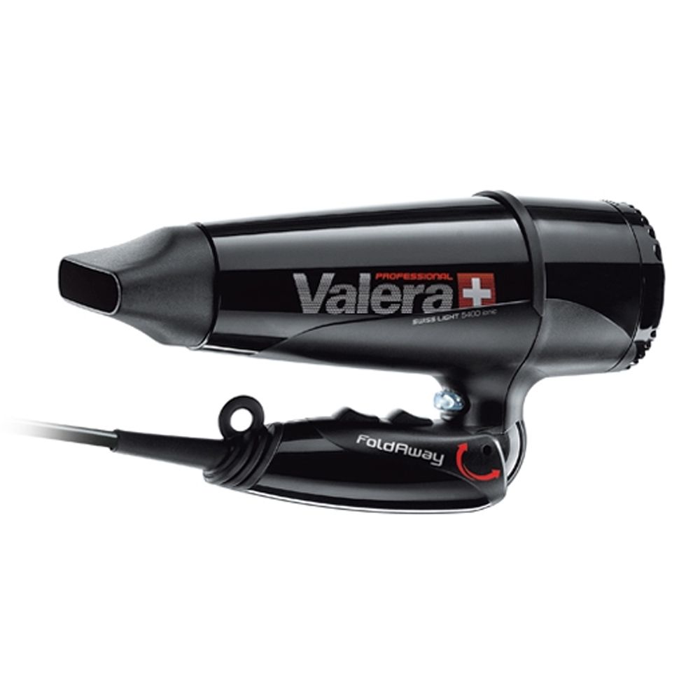 Valera Swiss Light FoldAway 5400 2000W Ionic Hair Dryer Black 560.5 - Easy Pharmacy LLC