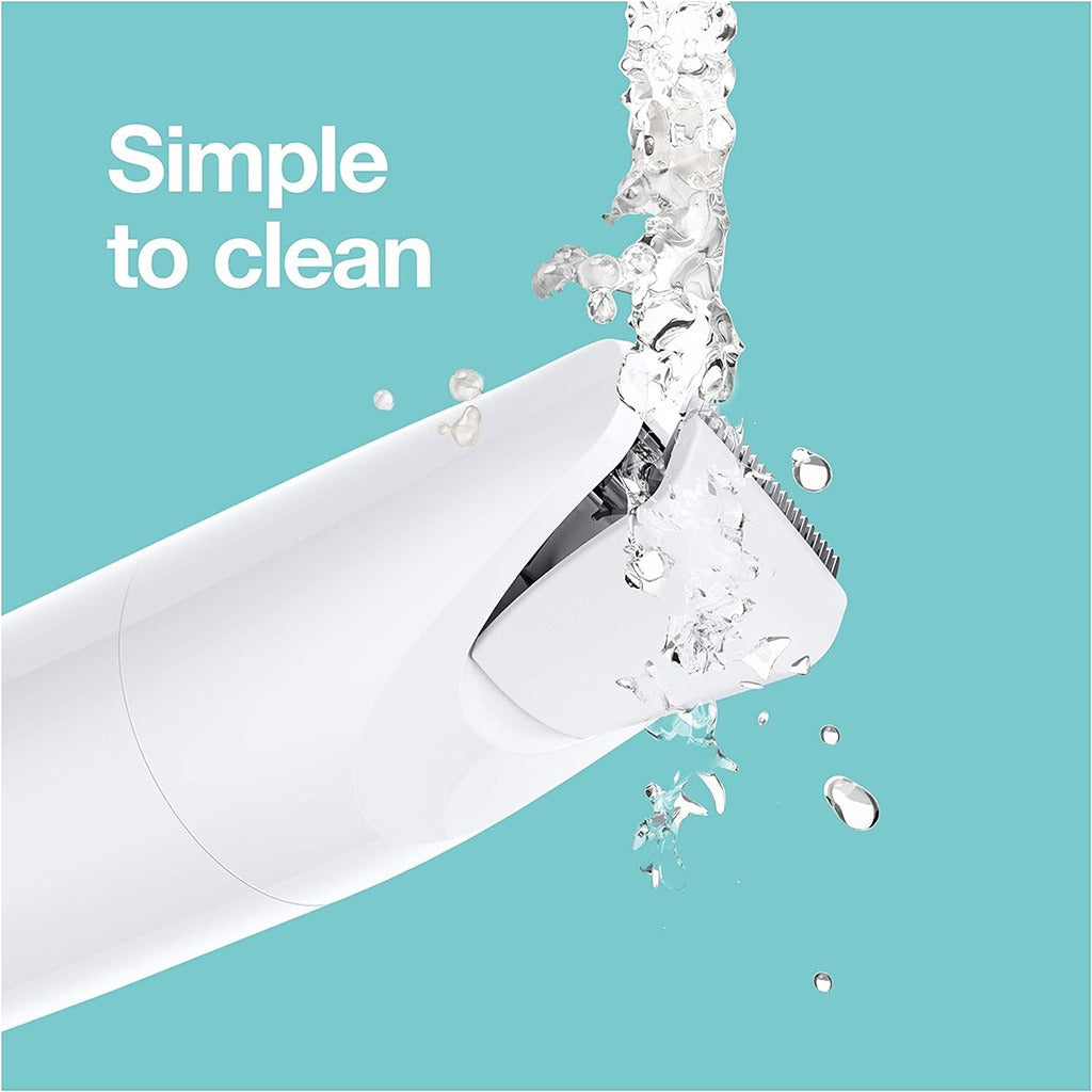 Braun Hello Body Goodbye Hair Mini Trimmer White BS1000 - Easy Pharmacy LLC