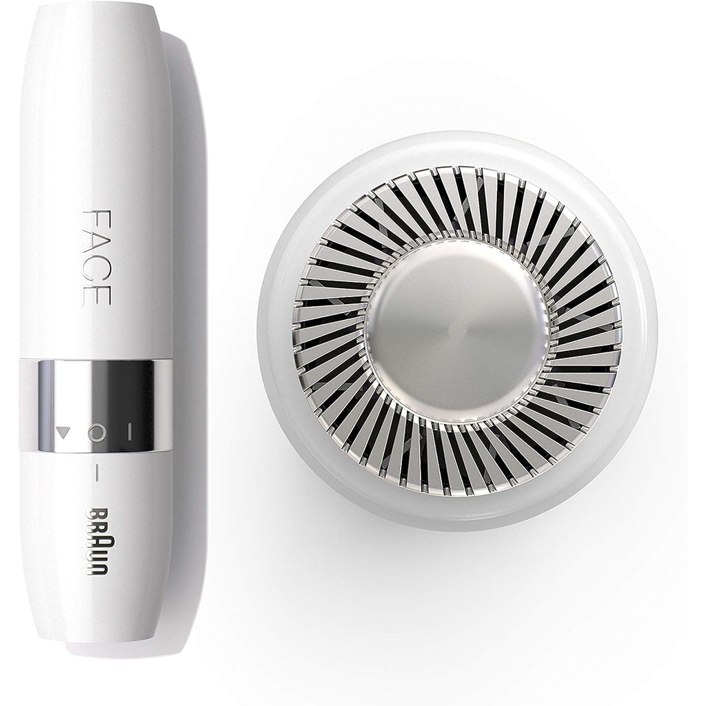 Braun Hello Face Goodbye Hair Mini Hair Remover White FS1000 - Easy Pharmacy LLC