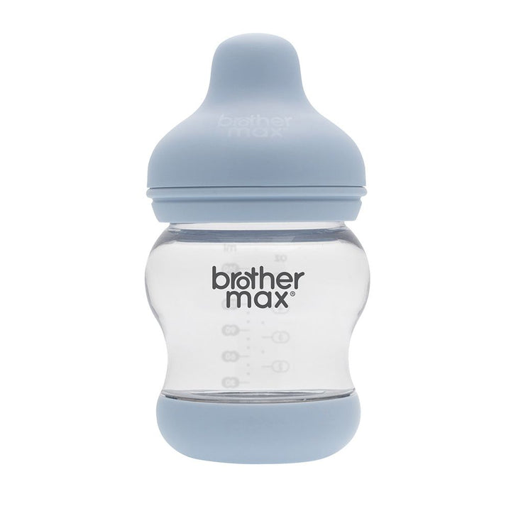 Brother Max PP Anti-Colic Feeding Bottle 0-3 Months Blue 160 mL 1's BM107B - Easy Pharmacy LLC