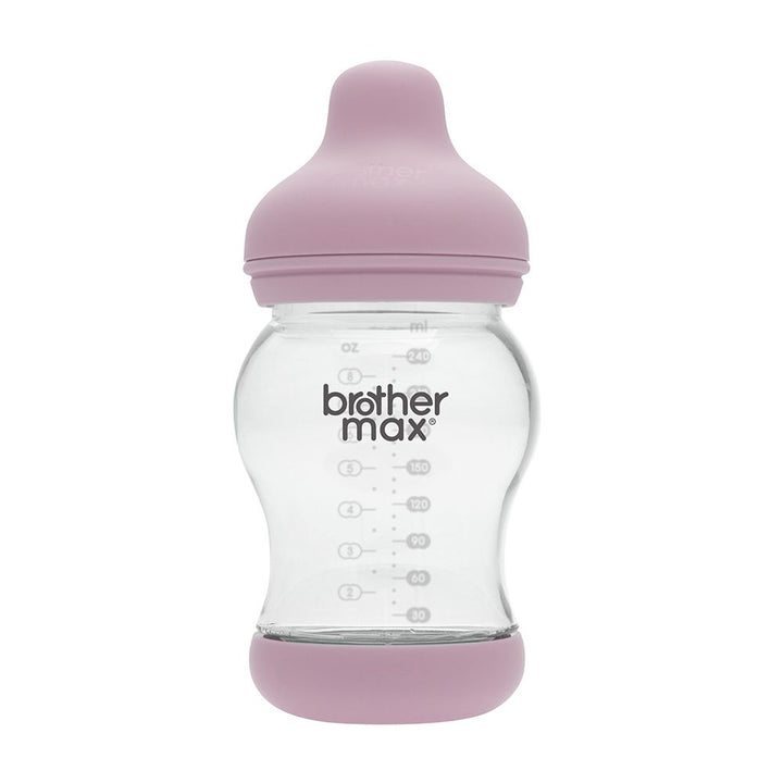 Brother Max PP Anti-Colic Feeding Bottle 3-6 Months Pink 240 mL 1's BM108P - Easy Pharmacy LLC