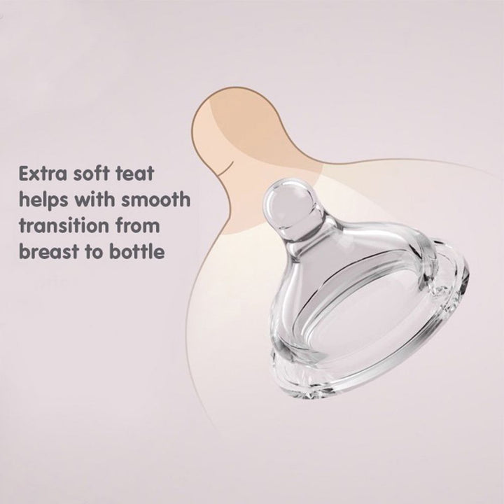 Brother Max PP Anti-Colic Feeding Bottle 3-6 Months Pink 240 mL 1's BM108P - Easy Pharmacy LLC