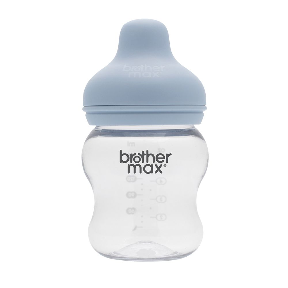 Brother Max PP Extra Wide Neck Bottle 0-3 Months Blue 160 mL 1's BM109B - Easy Pharmacy LLC