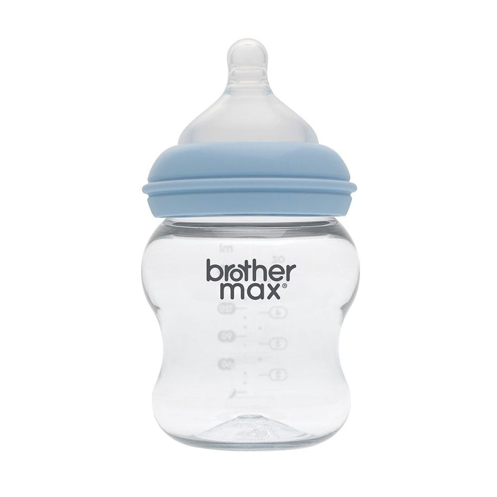 Brother Max PP Extra Wide Neck Bottle 0-3 Months Blue 160 mL 1's BM109B - Easy Pharmacy LLC