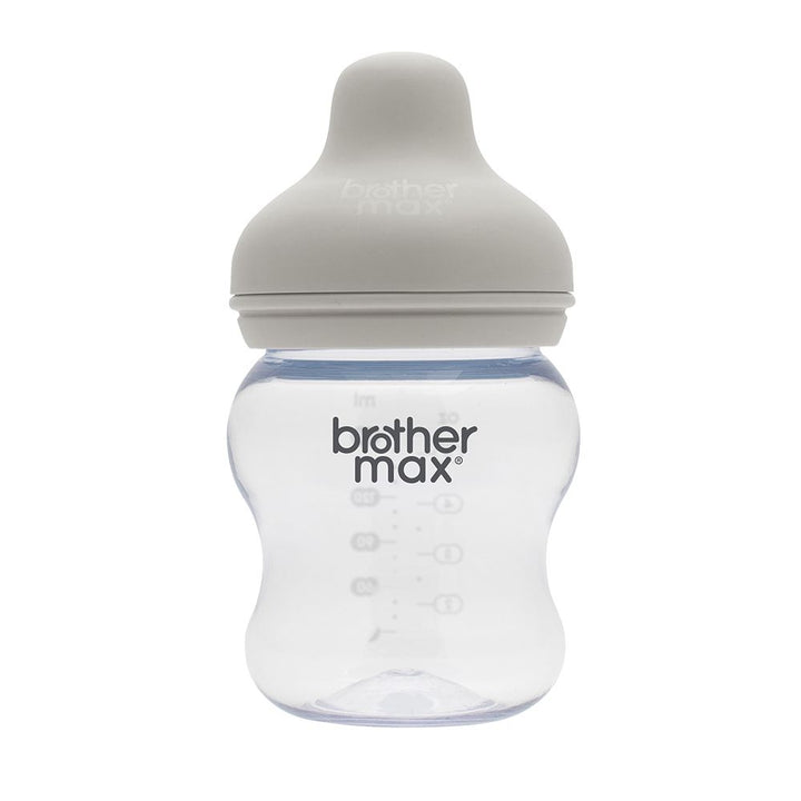 Brother Max PP Extra Wide Neck Bottle 0-3 Months Grey 160 mL 1's BM109G - Easy Pharmacy LLC