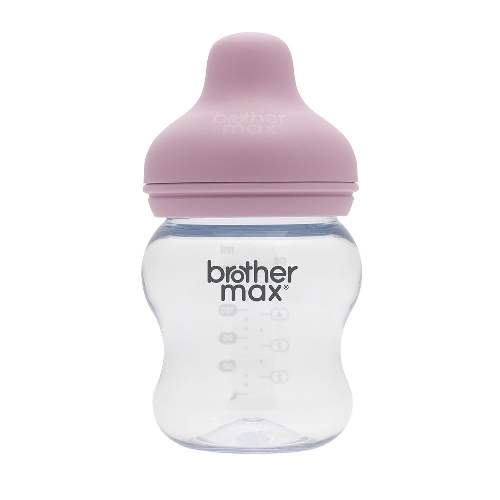 Brother Max PP Extra Wide Neck Bottle 0-3 Months Pink 160 mL 1's BM109P - Easy Pharmacy LLC