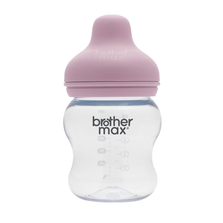 Brother Max PP Extra Wide Neck Bottle 0-3 Months Pink 160 mL 1's BM109P - Easy Pharmacy LLC