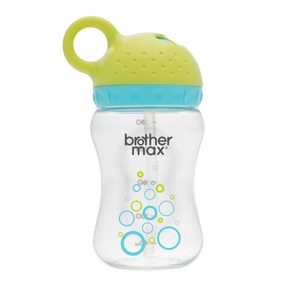 Brother Max Twister Straw Cup 6+ Months Blue-Green 280 mL 1's BM208BG - Easy Pharmacy LLC