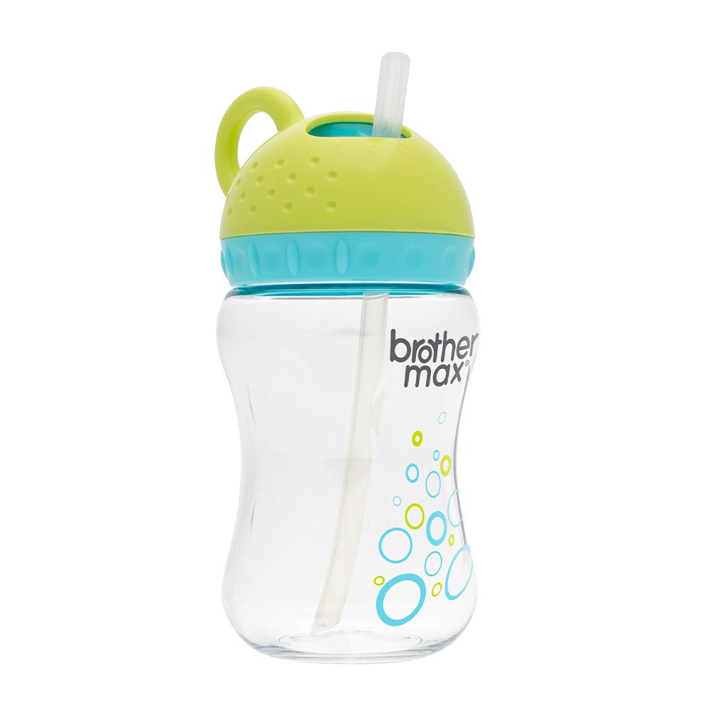 Brother Max Twister Straw Cup 6+ Months Blue-Green 280 mL 1's BM208BG - Easy Pharmacy LLC