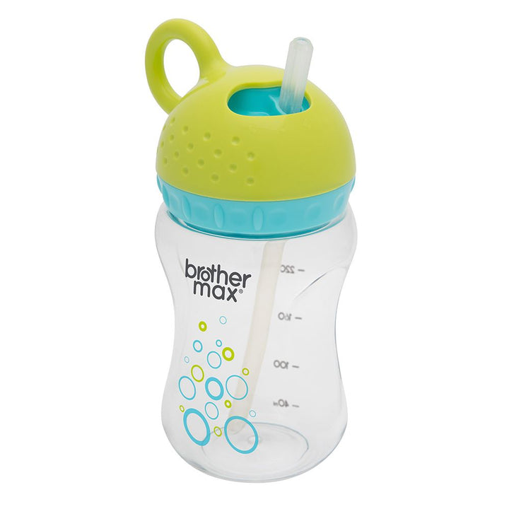 Brother Max Twister Straw Cup 6+ Months Blue-Green 280 mL 1's BM208BG - Easy Pharmacy LLC