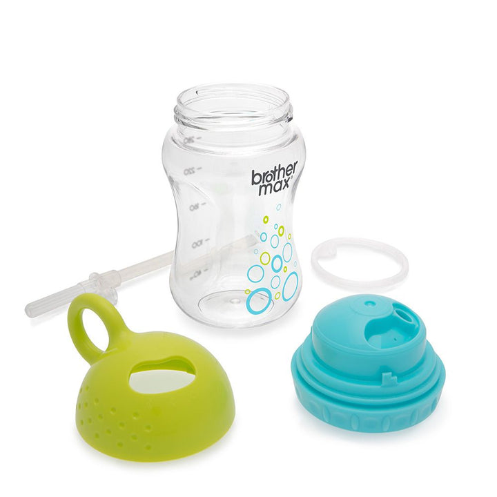 Brother Max Twister Straw Cup 6+ Months Blue-Green 280 mL 1's BM208BG - Easy Pharmacy LLC