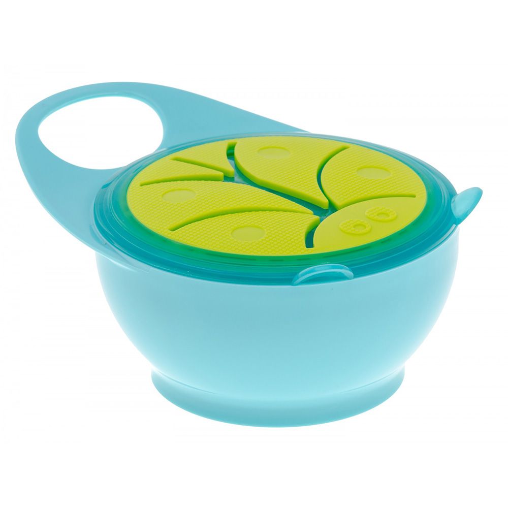 Brother Max Snack Pot Bowl 9+ Months Blue-Green 1's BM307BG - Easy Pharmacy LLC