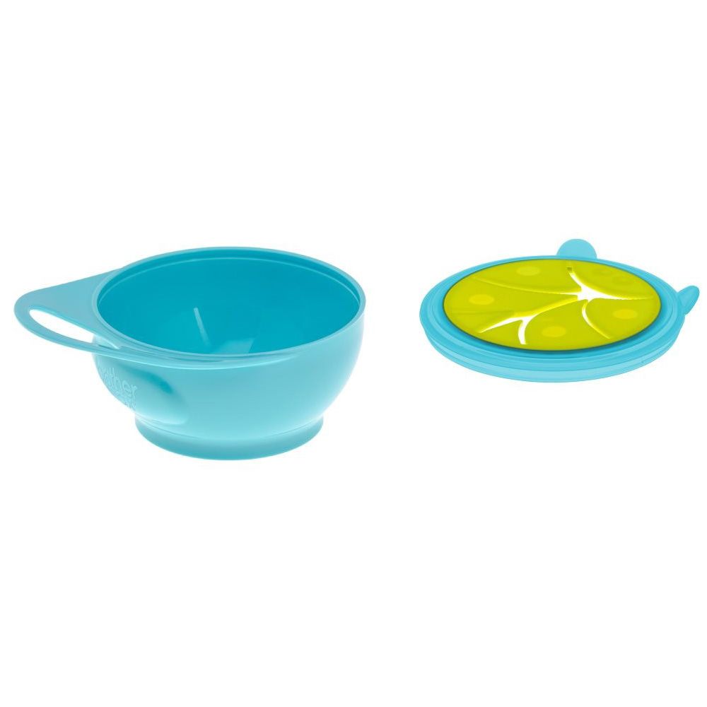 Brother Max Snack Pot Bowl 9+ Months Blue-Green 1's BM307BG - Easy Pharmacy LLC